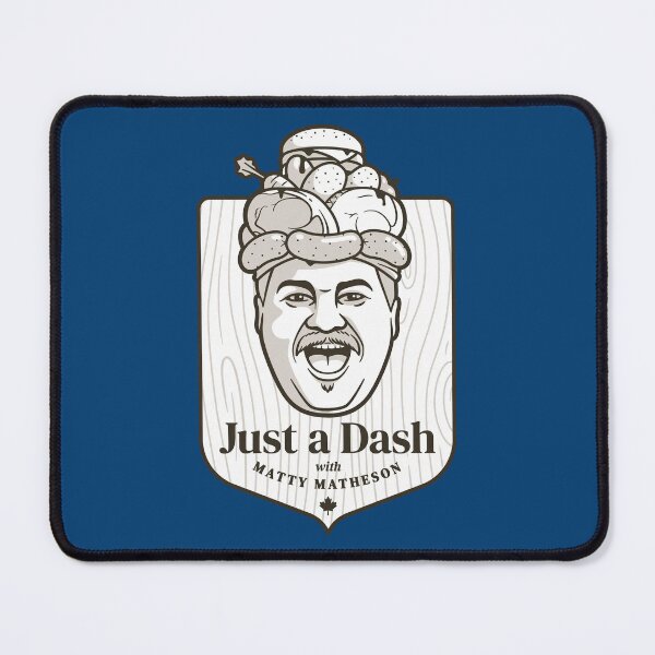 Item preview, Matty Matheson Chef Logo Just A Dash Restaurant Logo designed and sold by BANGERDF.