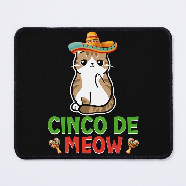 Item preview, Cinco De Meow, Funny Cinco De Mayo Cat designed and sold by Fabvity.