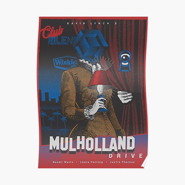 Affiche de l'affiche japonaise Mulholland Drive Poster