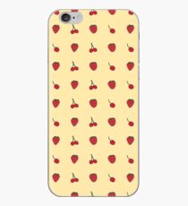 Cherry & Strawberry Pattern iPhone Case