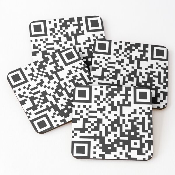 Artikelvorschau, Rick Roll QR-Code entworfen und verkauft von BCIC Designs.