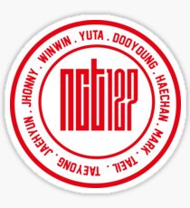 Pegatina NCT 127 OT9 miembro
