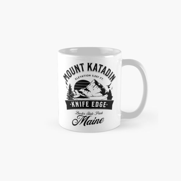 Katahdin Mountain Knife Edge Baxter State Park Maine Classic Mug