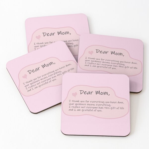 Item preview, Mother's Day Letter Pink designed and sold by NLDStudios.