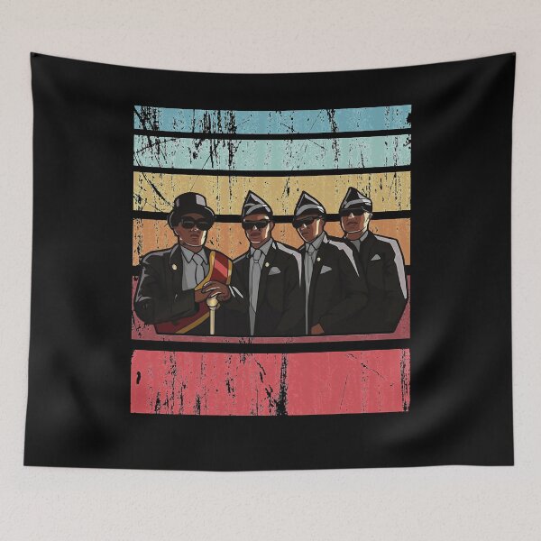 Item preview, Retro Vintage Coffin Dance Dancing Pallbearers Retro Vintage Love You designed and sold by Alvenaprice.
