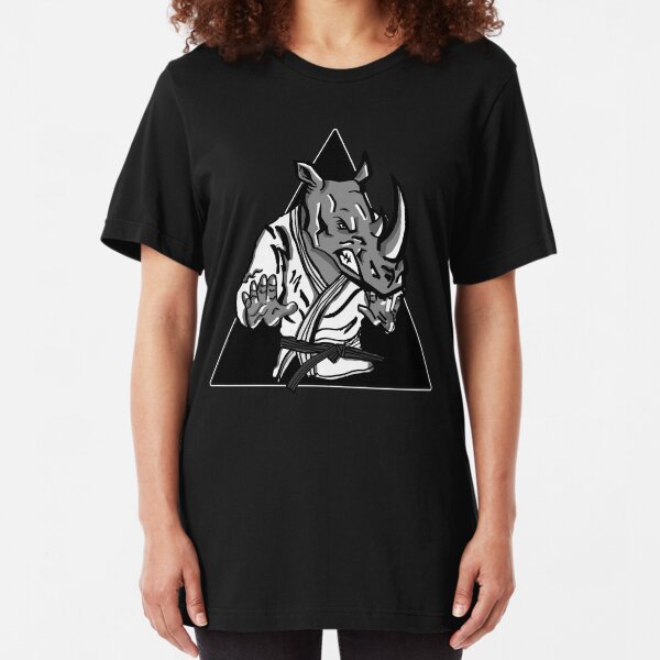 BLACK BELT RHINO Slim Fit T-Shirt