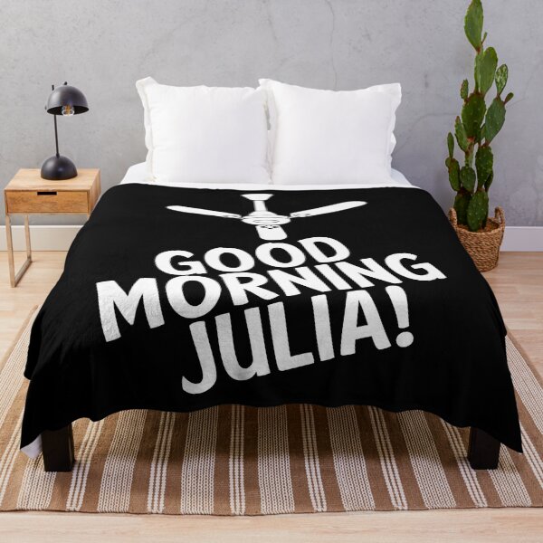 Item preview, Special Present Good Morning Julia Lets Go Full Trottle Full Throttle Design Gift For Everyone designed and sold by Alvenaprice.