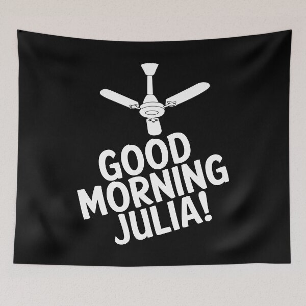 Item preview, Special Present Good Morning Julia Lets Go Full Trottle Full Throttle Design Gift For Everyone designed and sold by Alvenaprice.
