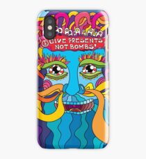 Give presents not bombs iPhone Case