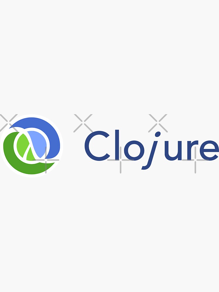 Thumbnail 3 of 3, Sticker, clojure designed and sold by yourgeekside.