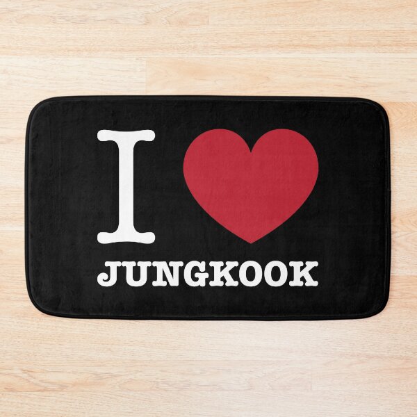 Item preview, I love jungkook white designed and sold by Morcawork.