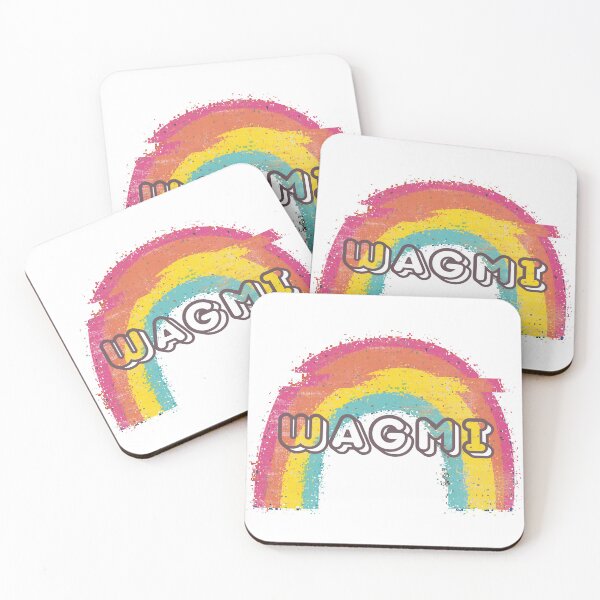Item preview, WAGMI Rainbow designed and sold by Lisa Kalma | Brindie.