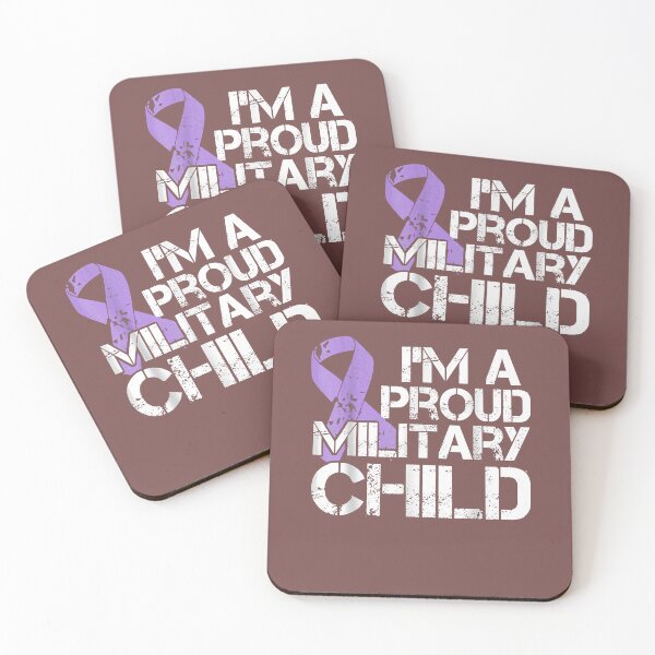 Item preview, Military Child Month Purple Up Brat Kids T-Shirt designed and sold by hamnfxd.