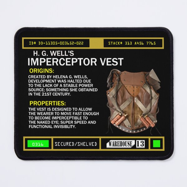 Item preview, H.G. Wells Imperceptor Vest designed and sold by SushiSempai.