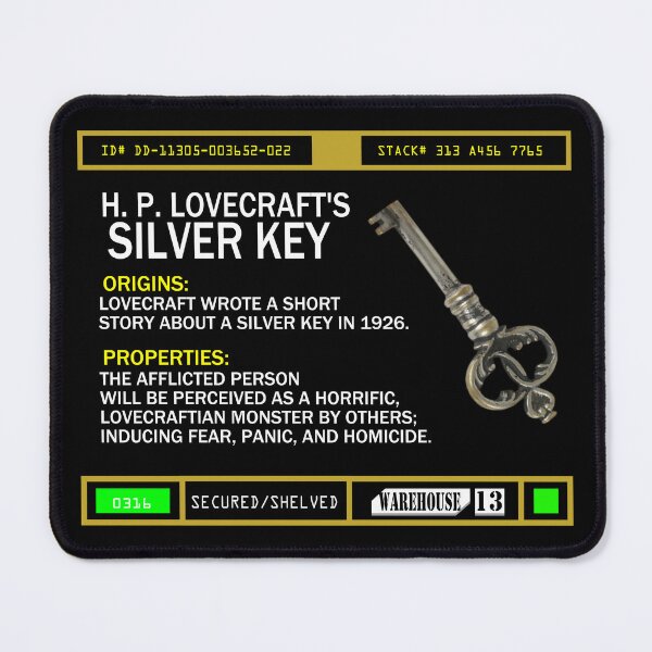 Item preview, H.P. Lovecraft's Silver Key designed and sold by SushiSempai.
