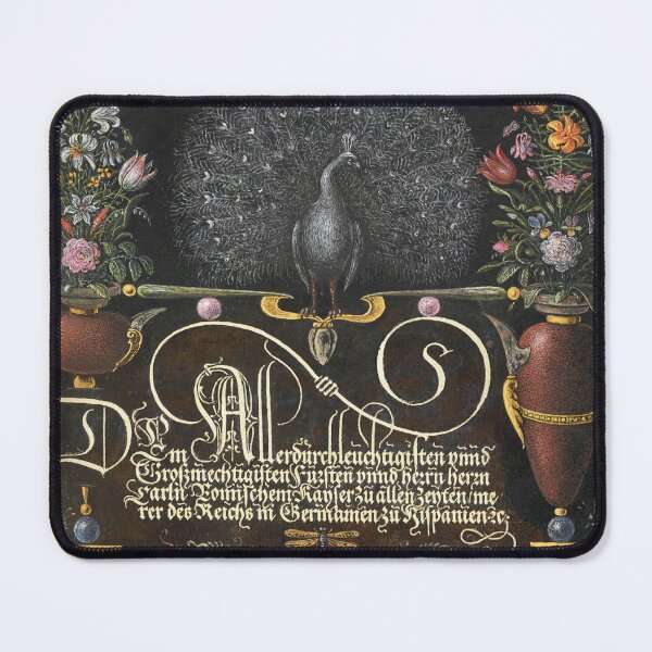 Item preview, Floral Arrangement with Calligraphy by Bocskay and Hoefnagel designed and sold by jadeandjester.