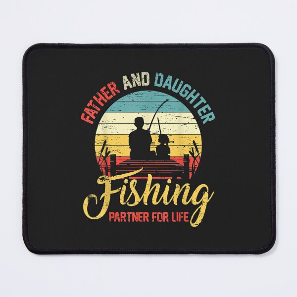 Item preview, Father Daughter Fishing Partner For Life Retro Matching Dad TShirt33 designed and sold by virnmjan.