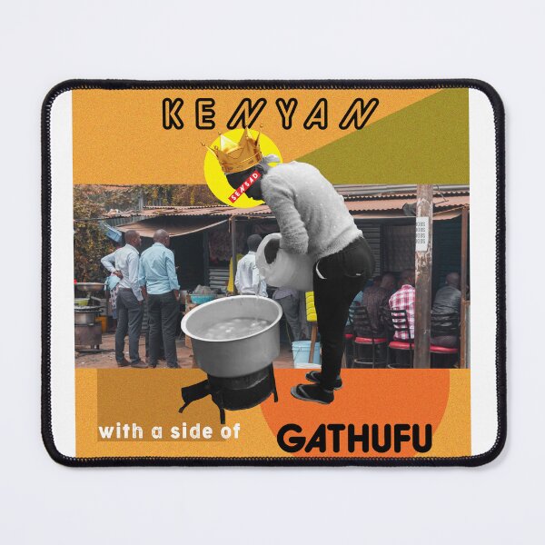 Item preview, Kenyan With a Side of "Gathufu" - Soup designed and sold by Qarhmau.