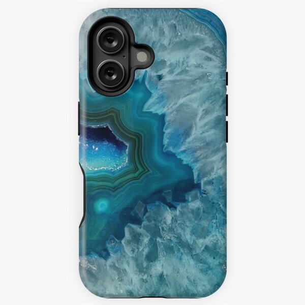 Item preview, Teal Druzy Agate Quartz designed and sold by TheQuarry.