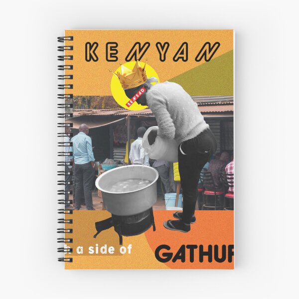 Item preview, Kenyan With a Side of "Gathufu" - Soup designed and sold by Qarhmau.