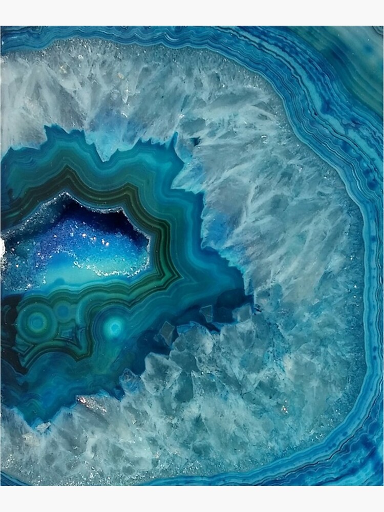 Teal Druzy Agate Quartz by TheQuarry