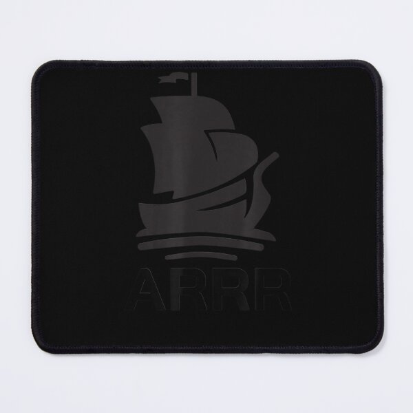 Item preview, Pirate Ship ARRR Pirate Chain Altcoin Black T-Shirt designed and sold by BurlageSerilda.