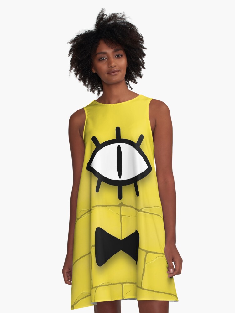 Dress Bill Cipher Halloween Costume Cosplay Bill Cipher Girl