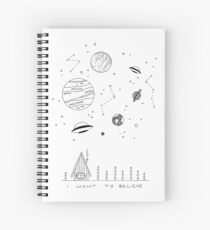 Cuaderno de espiral X-Files IWTB