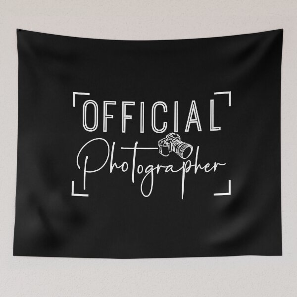 Item preview, Official Photographer Event designed and sold by TobyLewis1592.