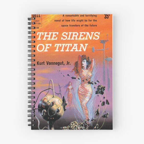 Item preview, The Sirens of Titan by Kurt Vonnegut - Siren Cover designed and sold by SpartanCell.