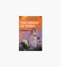 The Sirens of Titan by Kurt Vonnegut - Siren Cover Art Board