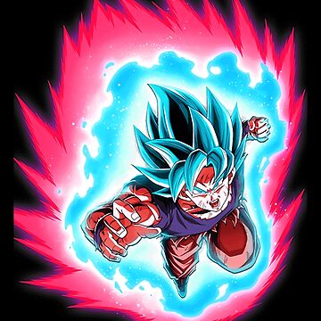 goku super saiyan blue kaioken Classic  Sticker for Sale by virtslepatla