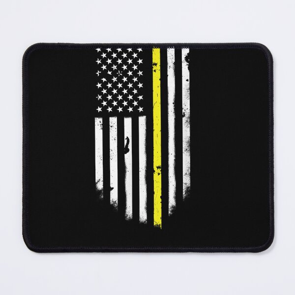 Item preview, Thin Yellow Line American Flag T-Shirt Cool Flags Top Tee designed and sold by BurlageSerilda.