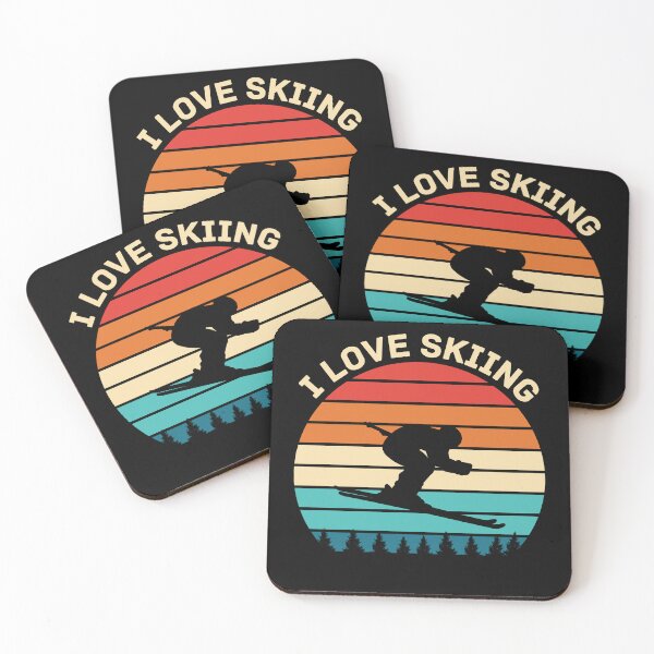 Item preview, I Love Skiing designed and sold by NoSpecialShop.