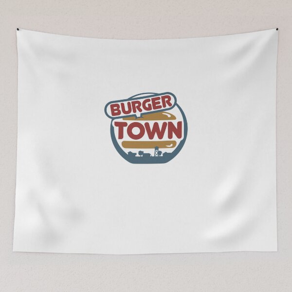 Item preview, Burger Town Essential T-Shirt designed and sold by FranzisSymnick.