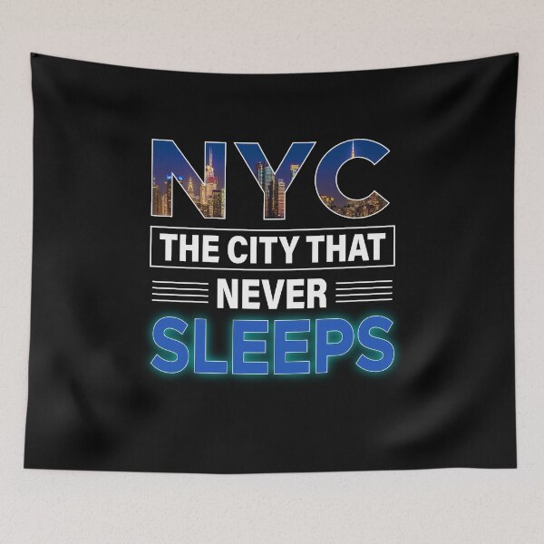 Item preview, NYC City That Never Sleeps designed and sold by Cityscape-Guy.