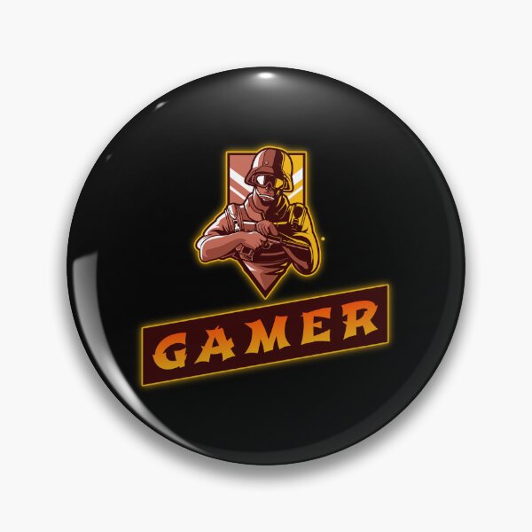 Item preview, Gamer with Soldier holding Handgun designed and sold by PRIVARSHU.