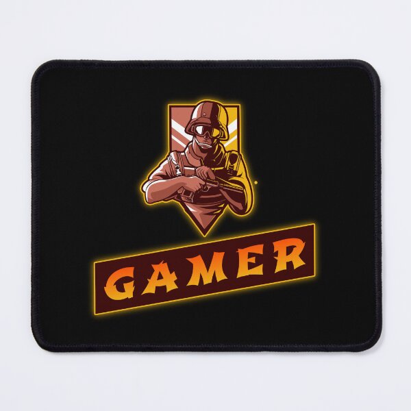 Item preview, Gamer with Soldier holding Handgun designed and sold by PRIVARSHU.