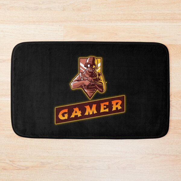 Item preview, Gamer with Soldier holding Handgun designed and sold by PRIVARSHU.