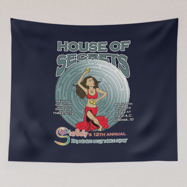 Item preview, House of Secrets Big Bad Ass Belly Dance Show designed and sold by KieuQuyetLAO.