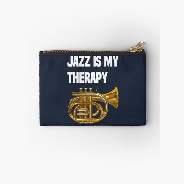 Item preview, jazz is my therapy Saxophone Playerjazz music loversGift Idea SaxophonenJazz Player Gift Tee designed and sold by KieuQuyetLAO.