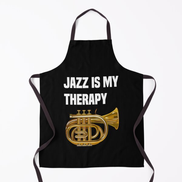 Item preview, jazz is my therapy Saxophone Playerjazz music loversGift Idea SaxophonenJazz Player Gift Tee designed and sold by KieuQuyetLAO.