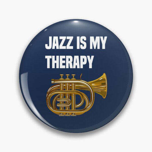 Item preview, jazz is my therapy Saxophone Playerjazz music loversGift Idea SaxophonenJazz Player Gift Tee designed and sold by KieuQuyetLAO.