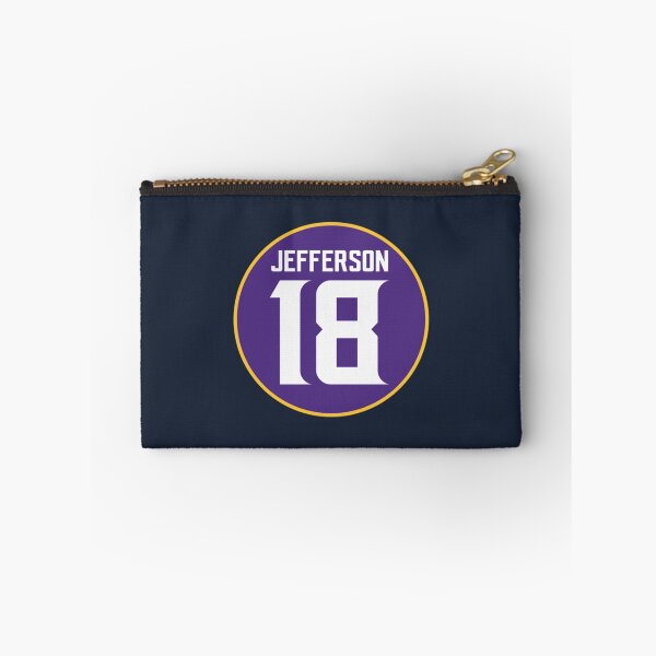 Item preview, Minnesota Viking Justin Jefferson Football designed and sold by KieuQuyetLAO.