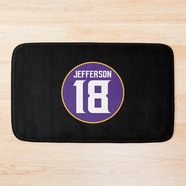 Item preview, Minnesota Viking Justin Jefferson Football designed and sold by KieuQuyetLAO.