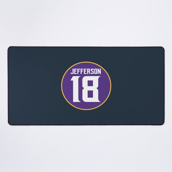 Item preview, Minnesota Viking Justin Jefferson Football designed and sold by KieuQuyetLAO.