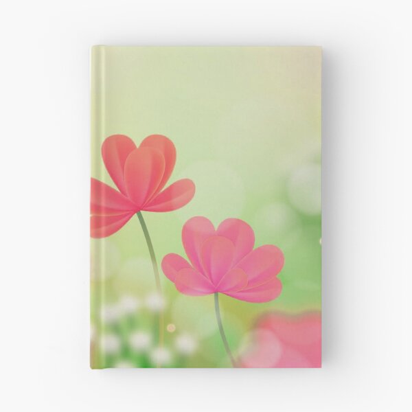Item preview, Green Pink Flowers Art  designed and sold by Tshirtstory.