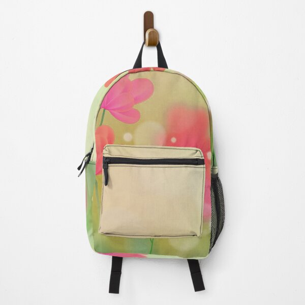 Item preview, Green Pink Flowers Art designed and sold by Tshirtstory.