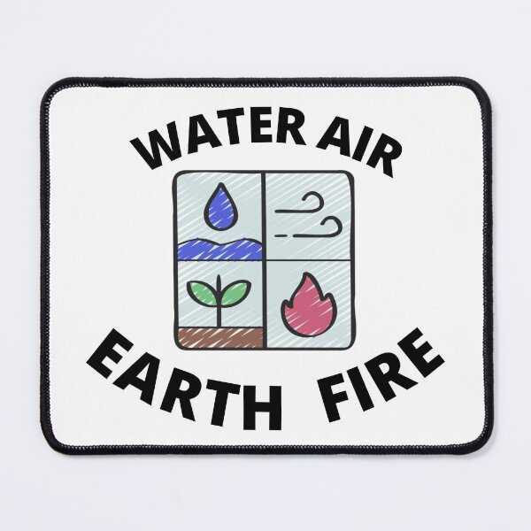 Item preview, Earth water fire air signs : Happy earth day designed and sold by Yaatra.