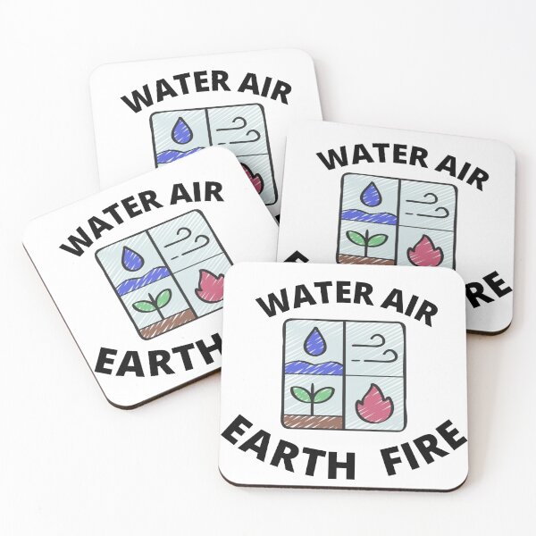 Item preview, Earth water fire air signs : Happy earth day designed and sold by Yaatra.